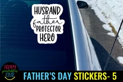 Father's Day Stickers I Printable Dad Stickers Product Image 3