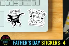 Father's Day Stickers I Printable Dad Stickers Product Image 2