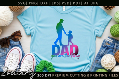 Fathers Day SVG for Cricut Papa Daddy Dad T-shirt Mug Design Product Image 7