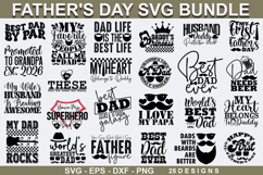 Father's Day SVG Bundle - Father's Day T-shirt Design Product Image 1