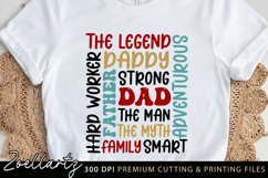 Dad Subway Art SVG Fathers Day SVG Cut File Daddy SVG PNG Product Image 1