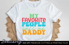 Fathers Day SVG PNG EPS DXF Daddy Dad Papa SVG Cut File Product Image 2