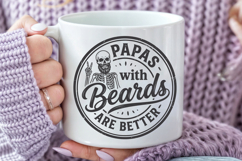 Fathers Day SVG, Fatherhood Skulls Bundle Product Image 6