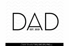 Fathers Day SVG Dad SVG DAD Father Fathers Day Shirt Gift Product Image 2