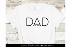 Fathers Day SVG Dad SVG DAD Father Fathers Day Shirt Gift Product Image 1