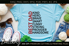 Fathers Day SVG for Cricut Papa Daddy Dad T-shirt Mug Design Product Image 6