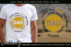 Fathers Day SVG for Cricut Papa Daddy Dad T-shirt Mug Design Product Image 5