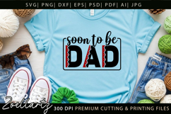 Fathers Day SVG Daddy Papa Soon To Be Dad T-shirt Mug Design Product Image 7