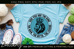 Fathers Day SVG for Cricut Papa Daddy Dad T-shirt Mug Design Product Image 3