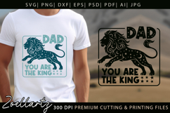 Fathers Day SVG for Cricut Papa Daddy Dad T-shirt Mug Design Product Image 5