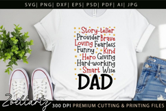 Fathers Day Subway Art SVG Papa Daddy Dad T-shirt Mug Design Product Image 5
