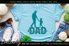 Fathers Day SVG for Cricut Papa Daddy Dad T-shirt Mug Design Product Image 8