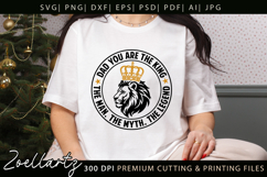 Fathers Day SVG for Cricut Papa Daddy Dad T-shirt Mug Design Product Image 1