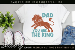 Fathers Day SVG for Cricut Papa Daddy Dad T-shirt Mug Design Product Image 1