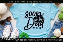 Fathers Day SVG Daddy Papa Soon To Be Dad T-shirt Mug Design Product Image 7