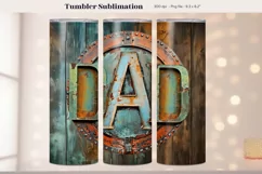 Fathers Day Tumbler Wrap Dad Tumbler Sublimation Design