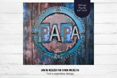 Fathers Day Tumbler Wrap  Papa Tumbler Sublimation Design