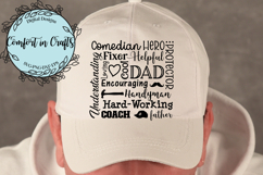 Father&#039;s Day Word Art SVG and Sublimation design Product Image 3