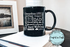 Father&#039;s Day Word Art SVG and Sublimation design Product Image 4