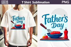 Fathers Day Sublimation Design | Father&#039;s Day T Shirt Design Product Image 1