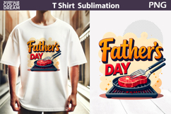 Fathers Day Sublimation Design | Father&#039;s Day T Shirt Design Product Image 1