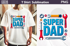 Super Dad PNG Design | Father&#039;s Day T Shirt Design Product Image 1