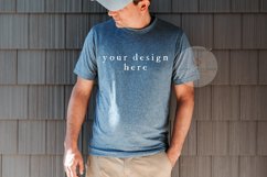 Father's Day Tshirt Mockup, Men's Shirt Mockup Product Image 1