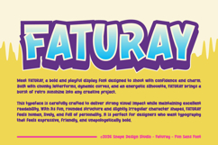 Faturay - Fun Sans Font Product Image 2