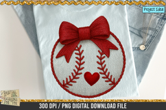 Faux Embroidery Baseball is a professional design that is available at 300dpi PNG to use for Sublimation, iron-on transfer, DTG Printing and normal printing.