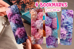 Faux Fur Bookmark Printable | Spring Floral Sublimation Product Image 1