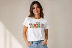 Faux Rhinestones Teacher PNG Product Image 6