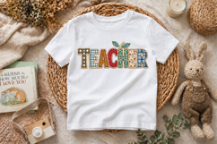 Faux Rhinestones Teacher PNG Product Image 7