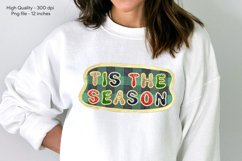 Faux Sequins Christmas Sublimation  Christmas Sequin Png