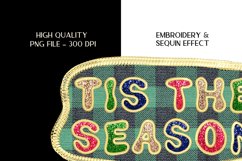 Faux Sequins Christmas Sublimation  Christmas Sequin Png