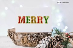 Faux Sequins Christmas Sublimation Merry Christmas Png