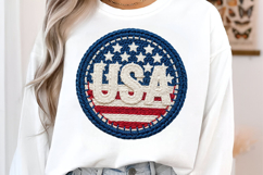 Faux Yarn 4th Of July Png Product Image 2