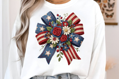 Faux Yarn 4th Of July Png Product Image 2