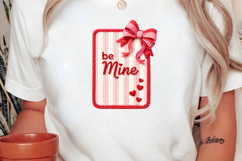 Faux Yarn Be Mine Valentine PNG Product Image 2