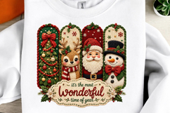 Faux Yarn Christmas PNG Product Image 2