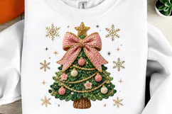 Faux Yarn Christmas Sublimation Png, Christmas Design Product Image 3