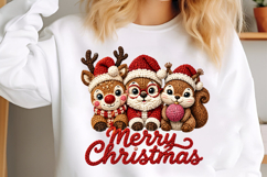 Faux Yarn Christmas Sublimation Png Product Image 2