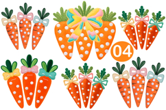 Faux Yarn Crochet Easter PNG Latch Hook Happy Easter PNG Product Image 1