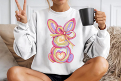 Faux Yarn Crochet Easter Bunny Png Product Image 2