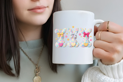 Faux Yarn Crochet Easter Bunny Png Product Image 4