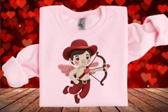 Faux Yarn Cupid PNG, Latch Hook Yarn Valentine's Day Cupid Product Image 4