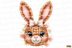 Faux Yarn Easter Bunny PNG - Faux Yarn Easter Bunny Product Image 1