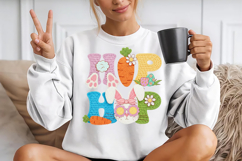 Faux Yarn Easter Hip Hop Sublimation Png Product Image 2