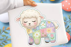 Faux Yarn Easter Png Easter Sheep Png - Faux Yarn Easter Png Product Image 1