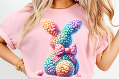 happy easter png, retro easter png, happy easter bunny png, coquette easter png, coquette easter bunny png, latch hook yarn bow bunny easter day png, easter bow bunny crochet png, latch hook coquette easter bunny png, cute faux yarn bunny clipart, easter 