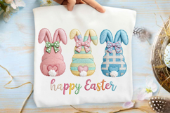 Faux Yarn Happy Easter Bunny Sublimation Product Image 2